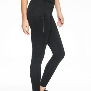 NWOT Athleta Primaloft Ridge Tights Black